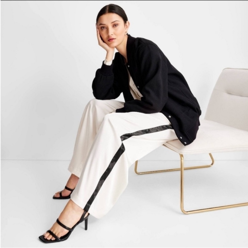 Future Collective x Kahlana Barfield Brown Wide Leg Trousers | 1X